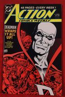 Action Comics | Old-Vintage 1980s 90s | Comic Books by DC & Marvel | Condition: Good| Year:1980s & 1990S