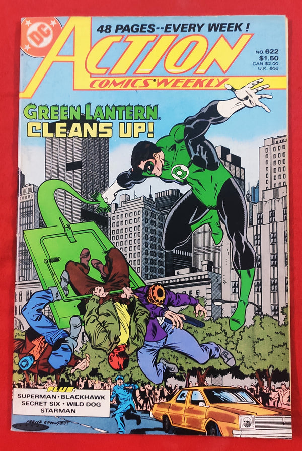 Action Comics | Old-Vintage 1980s 90s | Comic Books by DC & Marvel | Condition: Good| Year:1980s & 1990S