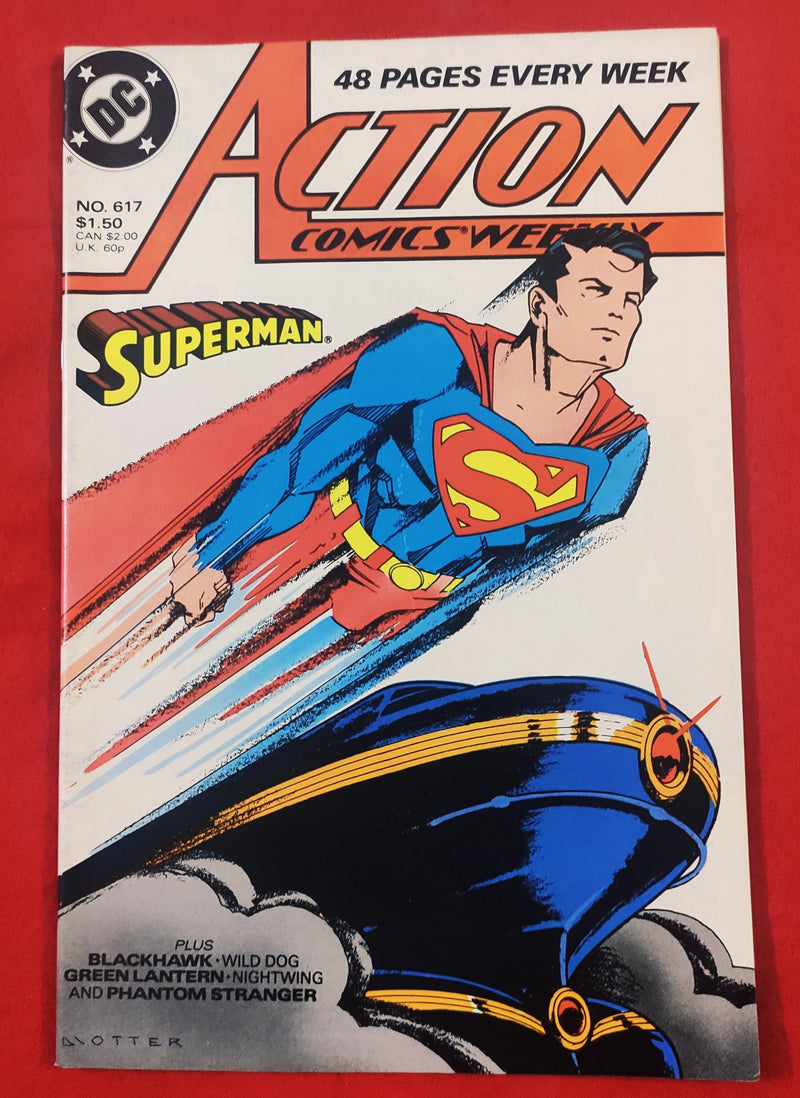 Action Comics | Old-Vintage 1980s 90s | Comic Books by DC & Marvel | Condition: Good| Year:1980s & 1990S