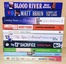 Mixed Set of 10 Books | Mixed Fiction Genre | Condition: Used Very Good | FREE Bookmarks | FREE Delivery