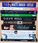 Mixed Set of 10 Books | Mixed Fiction Genre | Condition: Used Very Good | FREE Bookmarks | FREE Delivery