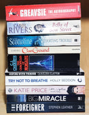 Mixed Set of 10 Books | Mixed Fiction Genre | Condition: Used Very Good | FREE Bookmarks | FREE Delivery