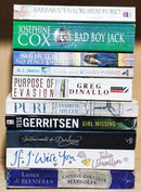 Mixed Set of 10 Books | Mixed Fiction Genre | Condition: Used Very Good | FREE Bookmarks | FREE Delivery
