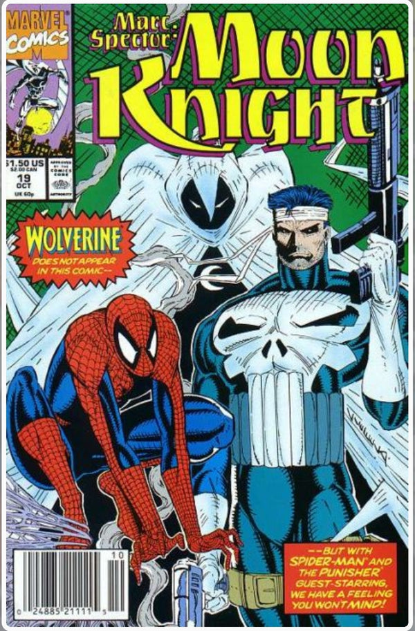 Moon Knight |  Issue#19 | Year:1990