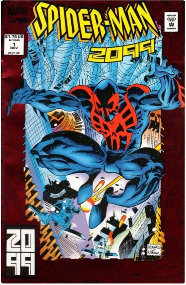 Spider-Man 2099 Red Foil Cover (First Appearance) |  Issue#1 | Year:1992 | Pub: Marvel Comics