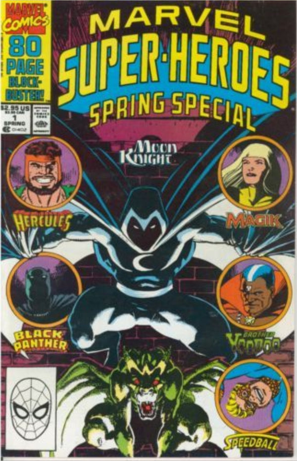 Marvel Superheroes Moon Knight |  Issue#1 | Year:1990