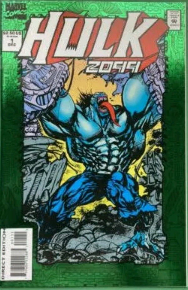 Hulk 2099 Green Foil Cover |  Issue#1 | Year:1994 | Pub: Marvel Comics