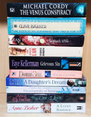 Mixed Set of 10 Books | Mixed Fiction Genre | Condition: Used Very Good | FREE Bookmarks | FREE Delivery