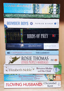 Mixed Set of 10 Books | Mixed Fiction Genre | Condition: Used Very Good | FREE Bookmarks | FREE Delivery