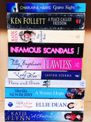 Mixed Set of 10 Books | Mixed Fiction Genre | Condition: Used Very Good | FREE Bookmarks | FREE Delivery
