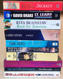 Mixed Set of 10 Books | Mixed Fiction Genre | Condition: Used Very Good | FREE Bookmarks | FREE Delivery