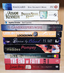 Mixed Set of 10 Books | Mixed Fiction Genre | Condition: Used Very Good | FREE Bookmarks | FREE Delivery