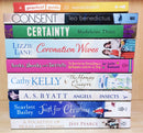 Mixed Set of 10 Books | Mixed Fiction Genre | Condition: Used Very Good | FREE Bookmarks | FREE Delivery