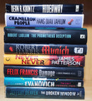 (Hardbound) Crime & Thriller Mystery Fiction by Foreign Author | Lot of 8 Books | FREE Delivery & Bookmarks