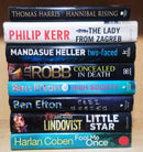 (Hardbound) Crime & Thriller Mystery Fiction by Foreign Author | Lot of 8 Books | FREE Delivery & Bookmarks