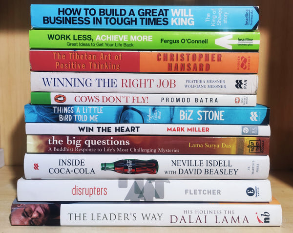 Self Help Non Fiction Books | Set of 10 Books | Condition: New