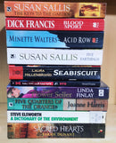 Mixed Set of 10 Books | Mixed Fiction Genre | Condition: Used Very Good | FREE Bookmarks | FREE Delivery