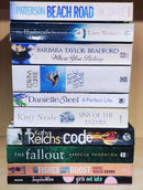 Mixed Set of 10 Books | Mixed Fiction Genre | Condition: Used Very Good | FREE Bookmarks | FREE Delivery