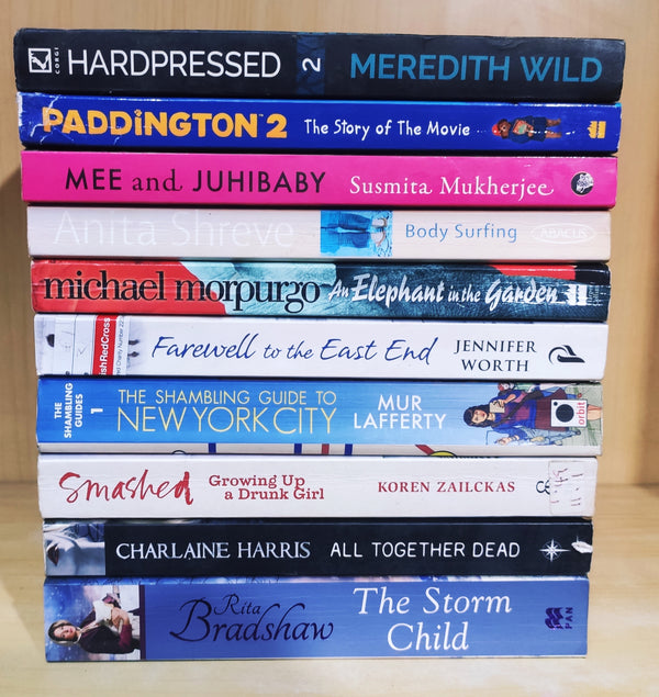 Mixed Set of 10 Books | Mixed Fiction Genre | Condition: Used Very Good | FREE Bookmarks | FREE Delivery