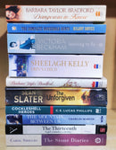 Mixed Set of 10 Books | Mixed Fiction Genre | Condition: Used Very Good | FREE Bookmarks | FREE Delivery