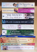 Mixed Set of 10 Books | Mixed Fiction Genre | Condition: Used Very Good | FREE Bookmarks | FREE Delivery