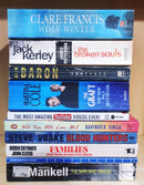 Mixed Set of 10 Books | Mixed Fiction Genre | Condition: Used Very Good | FREE Bookmarks | FREE Delivery