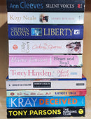 Mixed Set of 10 Books | Mixed Fiction Genre | Condition: Used Very Good | FREE Bookmarks | FREE Delivery