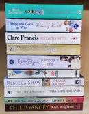 Mixed Set of 10 Books | Mixed Fiction Genre | Condition: Used Very Good | FREE Bookmarks | FREE Delivery