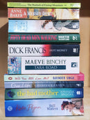 Mixed Set of 10 Books | Mixed Fiction Genre | Condition: Used Very Good | FREE Bookmarks | FREE Delivery