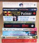 Mixed Set of 10 Books | Mixed Fiction Genre | Condition: Used Very Good | FREE Bookmarks | FREE Delivery