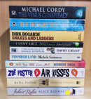 Mixed Set of 10 Books | Mixed Fiction Genre | Condition: Used Very Good | FREE Bookmarks | FREE Delivery