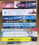 Mixed Set of 10 Books | Mixed Fiction Genre | Condition: Used Very Good | FREE Bookmarks | FREE Delivery