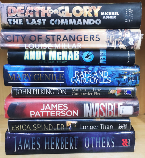 (Hardbound) Crime & Thriller Mystery Fiction by Foreign Author | Lot of 8 Books | FREE Delivery & Bookmarks