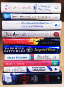Mixed Genre Mostly Fiction | Lot of 10 Books | Free Shipping | Free Bookmarks