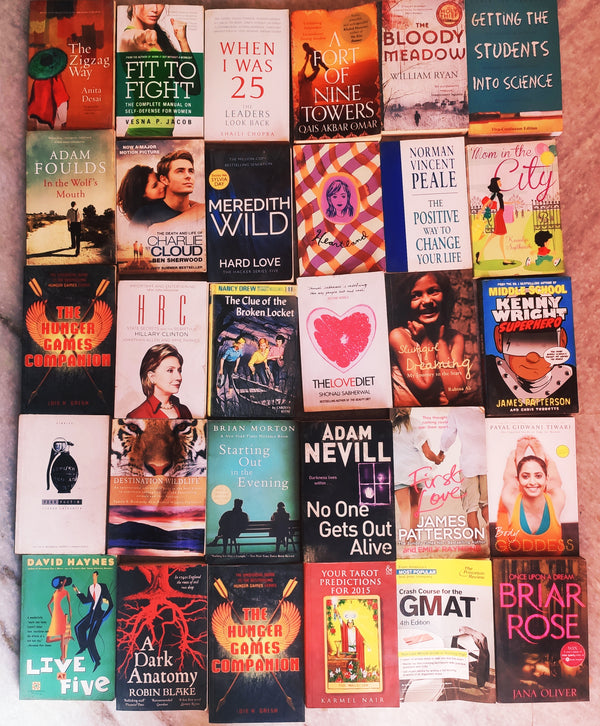 Mixed Lot of 30 Books | Mixed Genres | Condition: Used Good | FREE Bookmarks | FREE Delivery