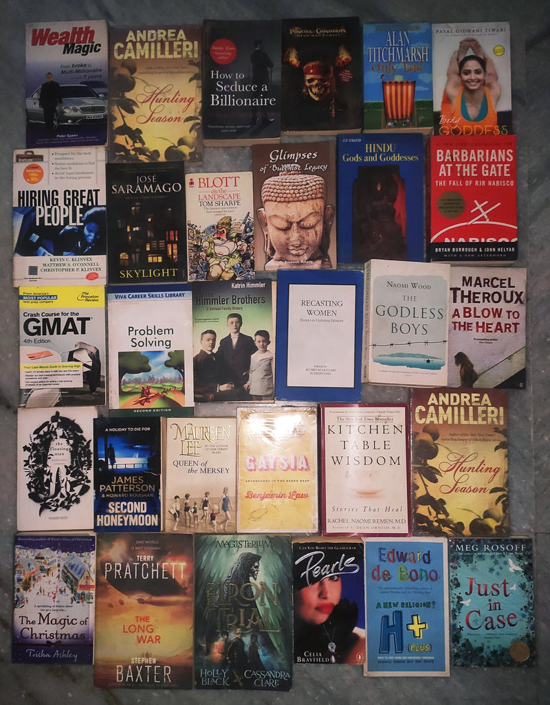 Mixed Lot of 30 Books | Mixed Genres | Condition: Used Good | FREE Bookmarks | FREE Delivery