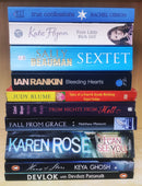 Mixed Set of 10 Books | Mixed Fiction Genre | Condition: Used Very Good | FREE Bookmarks | FREE Delivery