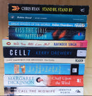 Mixed Set of 10 Books | Mixed Fiction Genre | Condition: Used Very Good | FREE Bookmarks | FREE Delivery