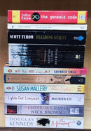 Mixed Set of 10 Books | Mixed Fiction Genre | Condition: Used Very Good | FREE Bookmarks | FREE Delivery