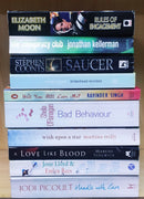 Mixed Set of 10 Books | Mixed Fiction Genre | Condition: Used Very Good | FREE Bookmarks | FREE Delivery