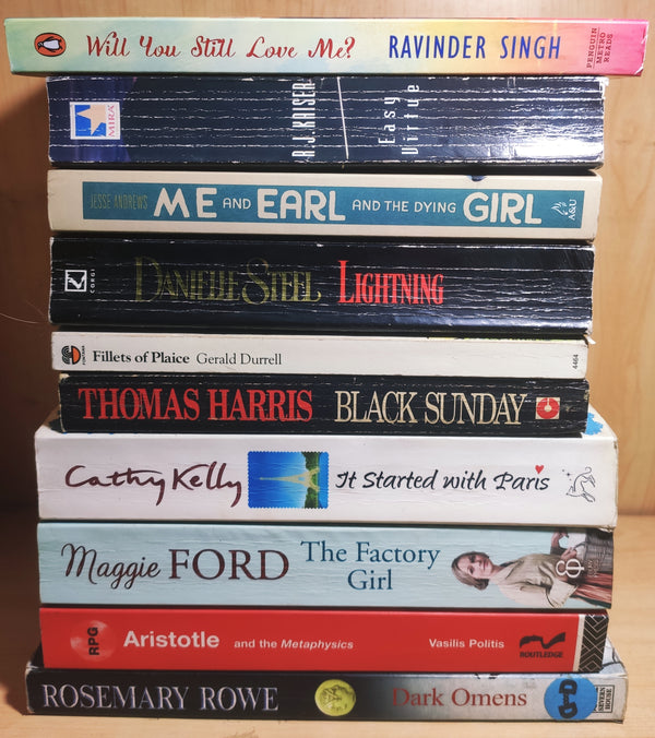 Mixed Set of 10 Books | Mixed Fiction Genre | Condition: Used Very Good | FREE Bookmarks | FREE Delivery