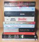 Mixed Set of 10 Books | Mixed Fiction Genre | Condition: Used Very Good | FREE Bookmarks | FREE Delivery
