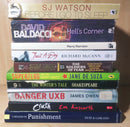 Mixed Set of 10 Books | Mixed Fiction Genre | Condition: Used Very Good | FREE Bookmarks | FREE Delivery
