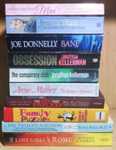 Mixed Set of 10 Books | Mixed Fiction Genre | Condition: Used Very Good | FREE Bookmarks | FREE Delivery