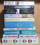 Mixed Set of 10 Books | Mixed Fiction Genre | Condition: Used Very Good | FREE Bookmarks | FREE Delivery