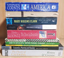 Mixed Set of 10 Books | Mixed Fiction Genre | Condition: Used Very Good | FREE Bookmarks | FREE Delivery