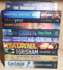 Thriller Mystery Suspense Fiction | Pack of 10 Books | Free Shipping | Free Bookmarks