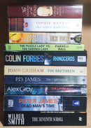 Thriller Mystery Suspense Fiction | Pack of 10 Books | Free Shipping | Free Bookmarks