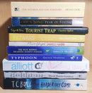 Mixed Set of 10 Books | Mixed Fiction Genre | Condition: Used Very Good | FREE Bookmarks | FREE Delivery