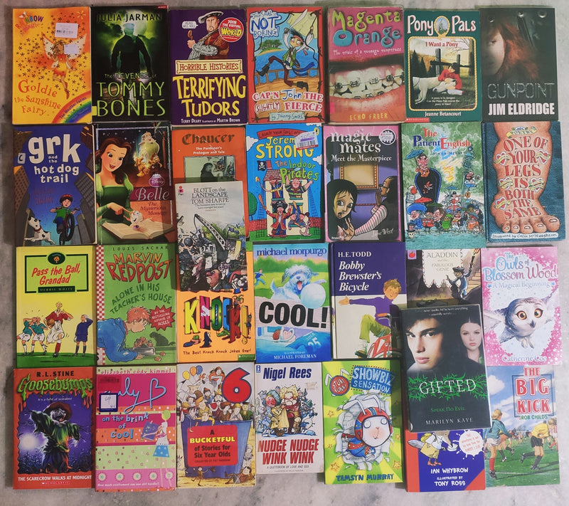 Children Fiction 30 Books | For 7-10 Years Old | Condition: Used Good | FREE Bookmarks | FREE Delivery